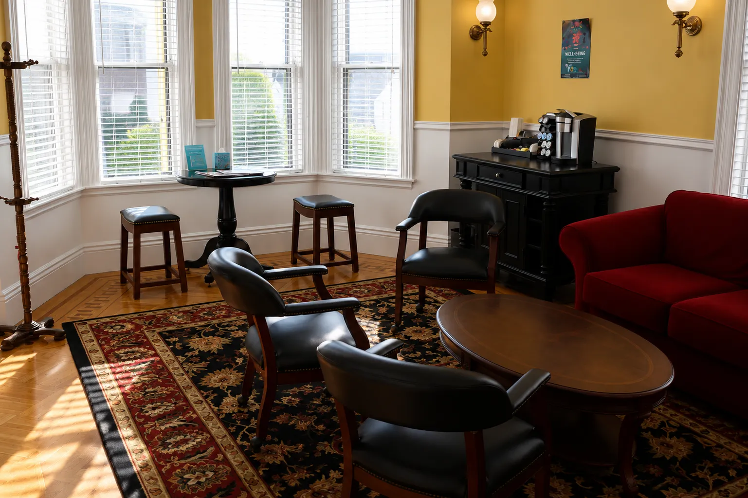Essex Street Dental Medicine waiting room